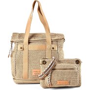 Desigual Raffia Schultertasche 29 cm mit Dehnfalte Produktbild