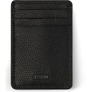 Redolz Leather Essentials Kreditkartenetui RFID Leder 7 cm mit Geldscheinklammer Produktbild