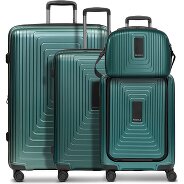 Redolz Essentials14 4-Rollen Kofferset Beautycase 4tlg mit Dehnfalte Laptopfach Produktbild