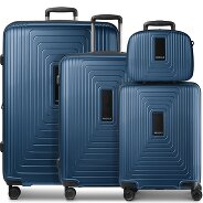 Redolz Essentials 14 4-Rollen Kofferset + Beautycase 4 tlg. mit Dehnfalte Produktbild