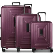 Redolz Essentials 14 4 Rollen Kofferset 3-teilig mit Dehnfalte Produktbild