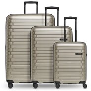 Pactastic Collection 04 THE THREE SET + 4 Rollen Kofferset 3-teilig mit Dehnfalte Produktbild