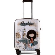 Anekke Tulip 4 Rollen Kabinentrolley 55 cm mit Dehnfalte Produktbild
