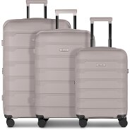 d&n South Dakota 4 Rollen Kofferset 3-teilig mit Dehnfalte Produktbild