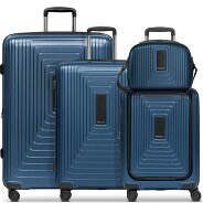 Redolz Essentials14 4-Rollen Kofferset Beautycase 4tlg mit Dehnfalte Laptopfach Produktbild
