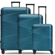 Pactastic Collection 02 THE THREE SET 4 Rollen Kofferset 3-teilig Produktbild