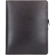 Leonhard Heyden Dakota Schreibmappe Leder 32 cm Laptopfach Produktbild