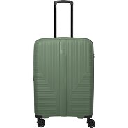 Travelite Air Stripe 4 Rollen Trolley M 66 cm mit Dehnfalte Produktbild