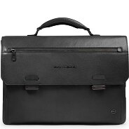 Piquadro Solm Aktentasche Leder 42 cm Laptopfach Produktbild
