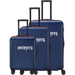 Travelite travelite x NFL 4 Rollen Kofferset 3-teilig mit Dehnfalte  Variante 4
