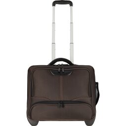 Dermata 2 Rollen Businesstrolley 41 cm Laptopfach  Variante 2