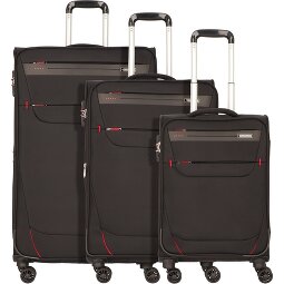 Worldpack Denver 4 Rollen Kofferset 3-teilig  Variante 2