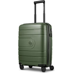 Redolz Essentials 11 4 Rollen Kabinentrolley 55 cm mit Dehnfalte  Variante 6
