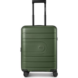 Redolz Essentials 11 4 Rollen Kabinentrolley 55 cm mit Dehnfalte  Variante 6