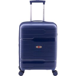 Gladiator 3800 4 Rollen Kabinentrolley 55 cm mit Dehnfalte  Variante 4