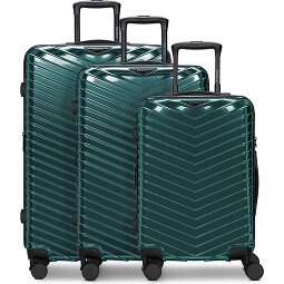 Redolz Essentials 18 2.0 4 Rollen Kofferset 3-teilig mit Dehnfalte  Variante 3