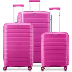 Roncato B-Flying Move 4 Rollen Kofferset 3-teilig mit Dehnfalte  Variante 8