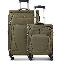Wenger Beaumont 4-Rollen Kofferset S+L mit Dehnfalte  Variante 3