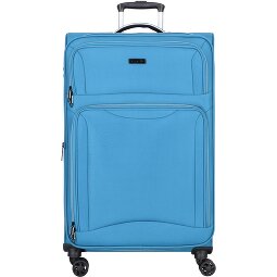 d&n Travel Line 9204 4 Rollen Trolley L 76 cm mit Dehnfalte  Variante 1