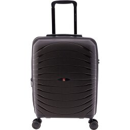 Gladiator 3400 4 Rollen Kabinentrolley 55 cm mit Dehnfalte  Variante 1