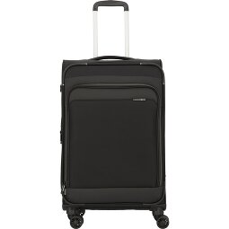 d&n Travel Line 9504 4 Rollen Trolley M 67 cm mit Dehnfalte  Variante 1
