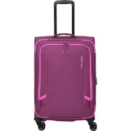 Travelite Corsiica 4 Rollen Trolley M 67 cm mit Dehnfalte  Variante 4