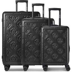 Roberto Cavalli Florence 4 Rollen Kofferset 3-teilig mit Dehnfalte  Variante 1