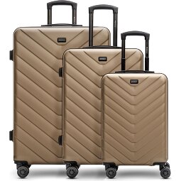 Redolz Essentials 07 3-SET 4 Rollen Kofferset 3-teilig  Variante 2