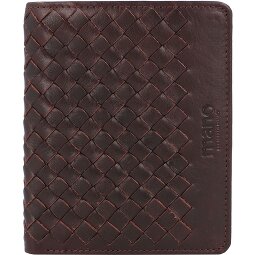 mano Don Luca Geldbörse Leder 10 cm  Variante 1