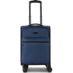Bugatti Valencia Soft 4 Rollen Kabinentrolley S 55 cm mit Dehnfalte  Variante 2