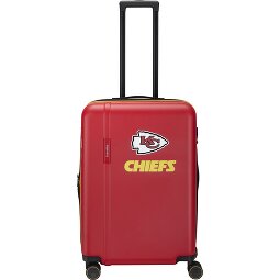 Travelite travelite x NFL 4 Rollen Trolley M 67 cm mit Dehnfalte  Variante 2