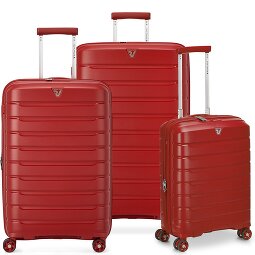 Roncato B-Flying Move 4 Rollen Kofferset 3-teilig mit Dehnfalte  Variante 17