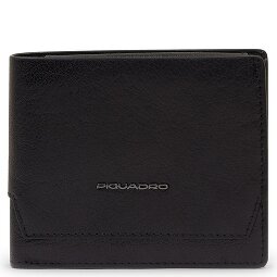 Piquadro Solm Geldbörse RFID Schutz Leder 11 cm  Variante 1