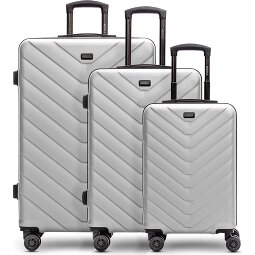 Redolz Essentials 07 3-SET 4 Rollen Kofferset 3-teilig  Variante 5