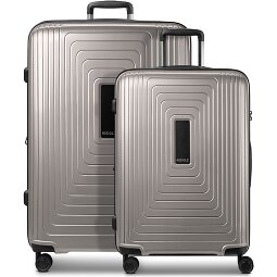Redolz Essentials 14 4 Rollen Kofferset 2-teilig mit Dehnfalte  Variante 3