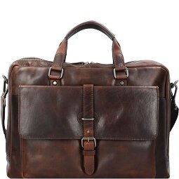 Leonhard Heyden Roma Aktentasche Leder 40 cm Laptopfach  Variante 1