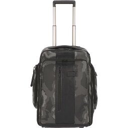 Piquadro Brief 2-Rollen Rucksacktrolley 53 cm Laptopfach  Variante 1