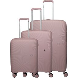 Travelite Tamaris x  Voyaage 4 Rollen Kofferset 3-teilig mit Dehnfalte  Variante 2