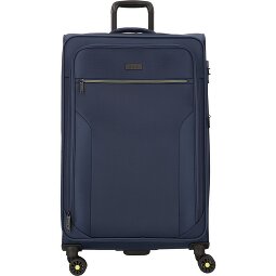 d&n Travel Line 9704 4 Rollen Trolley L 78 cm mit Dehnfalte  Variante 1