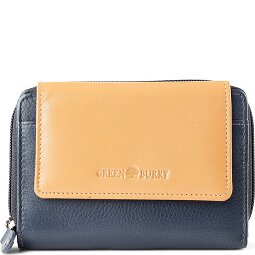 Greenburry Nappa Geldbörse RFID Schutz Leder 14 cm  Variante 5