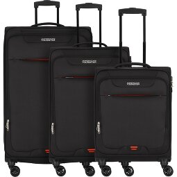 American Tourister Street Roll 4 Rollen Kofferset 3-teilig mit Dehnfalte  Variante 1