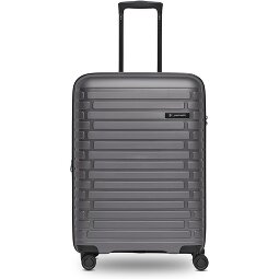 Pactastic Collection 04 THE MEDIUM + 4 Rollen Trolley M 66 cm mit Dehnfalte  Variante 1