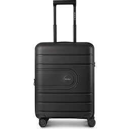 Redolz Essentials 11 4 Rollen Kabinentrolley 55 cm mit Dehnfalte  Variante 2