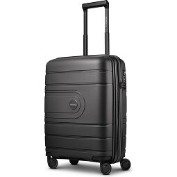 Redolz Essentials 11 4 Rollen Kabinentrolley 55 cm mit Dehnfalte  Variante 2