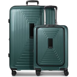 Redolz Essentials 14 4-Rollen Kofferset 2 tlg. Laptopfach mit Dehnfalte  Variante 5