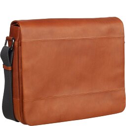Leonhard Heyden Hamburg Messenger Leder 32 cm Laptopfach  Variante 1