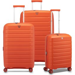 Roncato B-Flying Move 4 Rollen Kofferset 3-teilig mit Dehnfalte  Variante 12