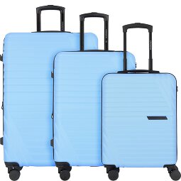 Cocoono Larnaka 4 Rollen Kofferset 3-teilig mit Dehnfalte  Variante 1
