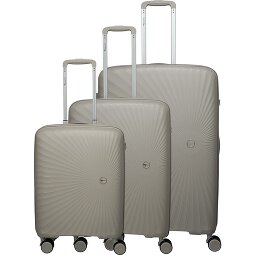 Travelite Tamaris x  Voyaage 4 Rollen Kofferset 3-teilig mit Dehnfalte  Variante 2