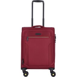d&n Travel Line 9704 4 Rollen Kabinentrolley S 55 cm mit Dehnfalte  Variante 2